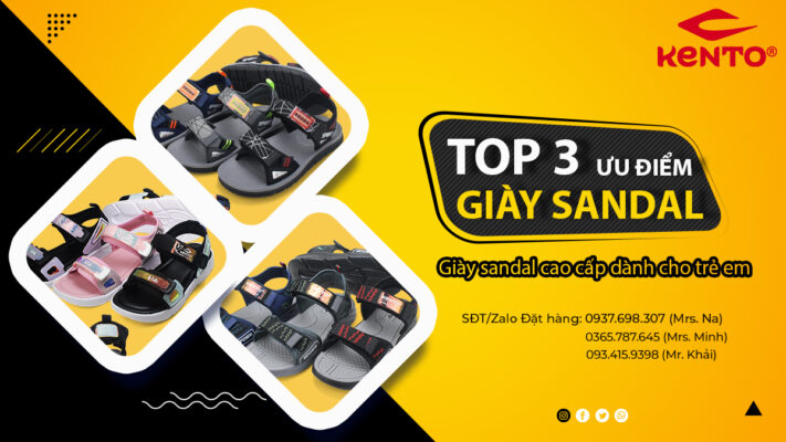 Ưu Điểm Giày Sandal Mang Lại