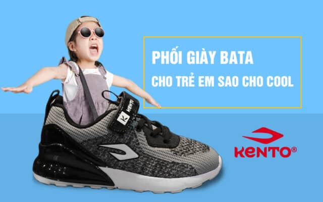 Phối giày bata cho trẻ em sao cho cool