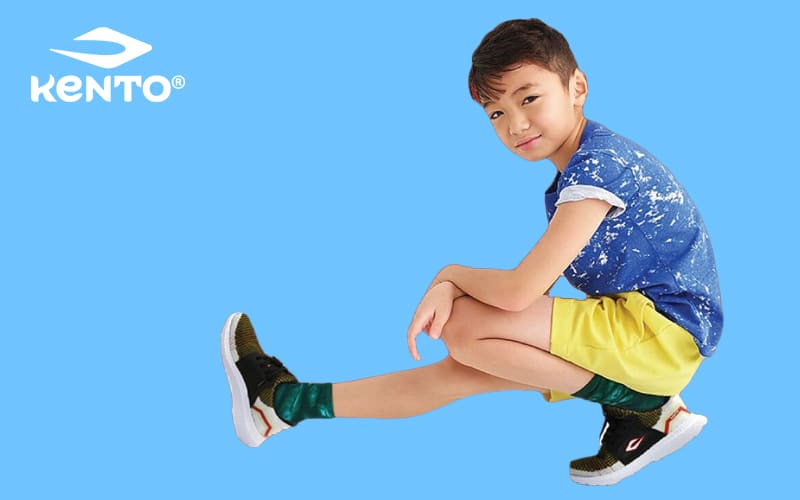 Mix giày bata cho trẻ em với quần short