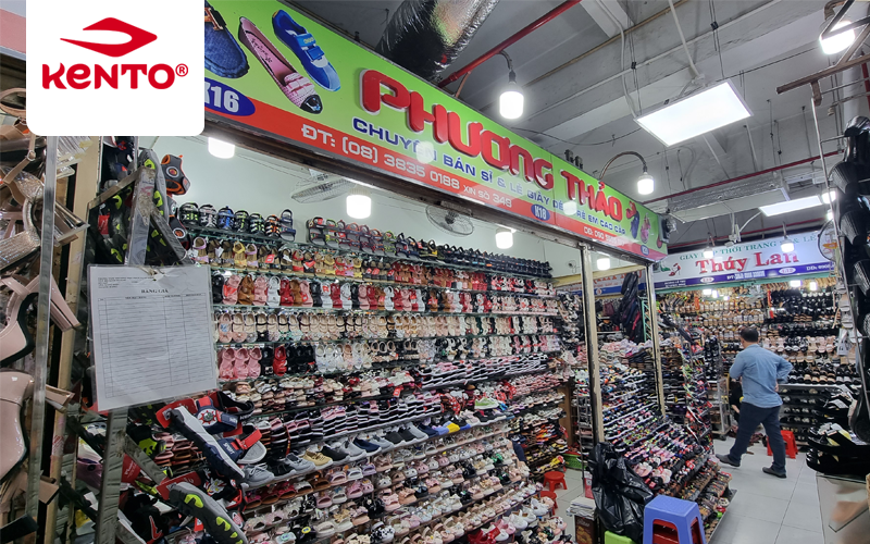 Nhập sỉ giày dép online tại qua các kho tổng nhập từ Thái Lan