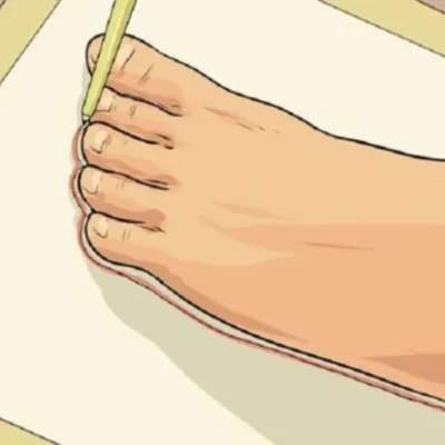 đo chân bé chuẩn size