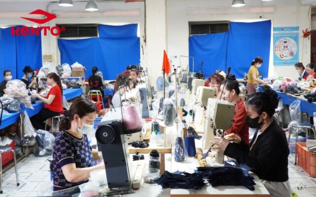 xưởng sản xuất giày