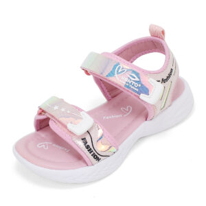 Kento Sandal Nữ Hologram Kim Tuyến Đế Dày Cá Tính